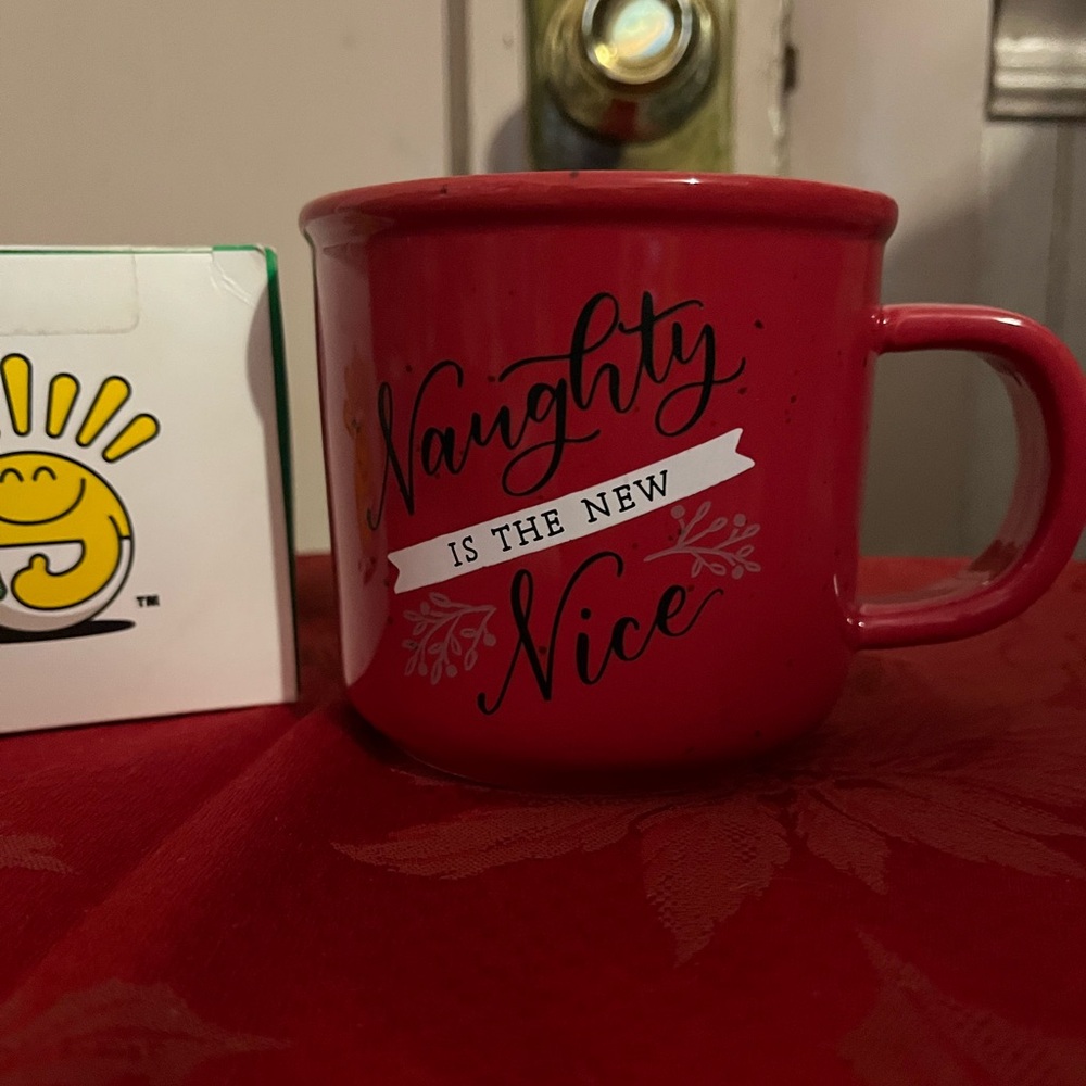 Red Naughty is the New Nice Mug
